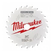  Диск п/п Milwaukee 4932478095 по дереву 210*30*24мм 