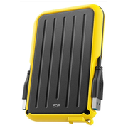  Внешний HDD Silicon Power Armor A66 (SP050TBPHD66LS3Y) 5TB, 2.5", USB 3.2, Желтый 