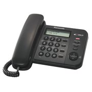  Телефон проводной Panasonic KX-TS2356RUB черный 