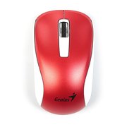 Мышь Genius NX-7010 белый+красный металлик 
