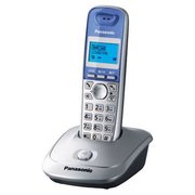  Радиотелефон Dect Panasonic KX-TG2511RUS серебристый/голубой 