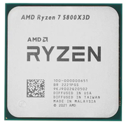  Процессор AMD Ryzen 7 5800X3D (100-000000651) (Soc-AM4/3.4/4.5GHz/8C/16T/4+32Mb/105W/OEM) 