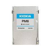  SSD Kioxia PM6-R KPM61RUG1T92, 1920GB 2.5" 15mm, SAS 24G, TLC, R/W 4150/2700 MB/s, IOPs 595K/125K, TBW 3504 