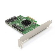  Контроллер ExeGate EXE-502 EX290924RUS (PCI-E 2.0, SATA3 RAID, 4 int.) 
