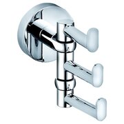  Крючок BEMETA Omega 104106072 тройной поворотный 