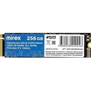 SSD Mirex 13640-256GBM2NVM 256GB, M.2 2280, PCI-E 3x4, R/W - 1800/1100 MB/s TLC 