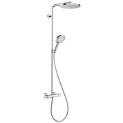  Душевая система с термостатом Hansgrohe 27633000 raindance select s 240 1j powderrain showerpipe хром 