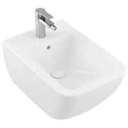  Биде подвесное Villeroy & Boch Venticello 44110001 с 1отверстием с креплением белый Альпин 