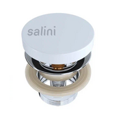  Донный клапан SALINI 16222WG D504 S-Sense для раковины глянцевая белый 