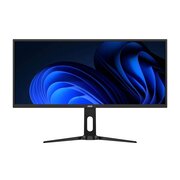  Монитор Hiper (M34-UPA-144) M34UPA black (34" IPS, 3440×1440, 21:9, 178/178, 300cd/m2, 1000:1, 1ms, 144Hz, DP, HDMI, MM, USB) 