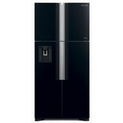  Холодильник Hitachi R-W660PUC7 GBK черное стекло 