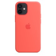  Чехол накладка Apple для iPhone 12 mini Silicone Case with MagSafe - Pink Citrus 