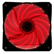  Вентилятор Digma DFAN-LED-RED 120x120x25mm 3-pin 4-pin (Molex)23dB 115gr LED Ret 