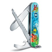  Нож перочинный Victorinox My First Victorinox Dolphin Edition (0.2373.E1) 84мм 9функций голубой/рисунок 