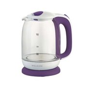  Чайник Willmark WEK-1704G белый/фиолетовый 