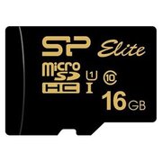  Карта памяти Silicon Power Elite Gold (SP016GBSTHBU1V1G) 16GB microSDHC Class 10 UHS-I U1 85Mb/s 