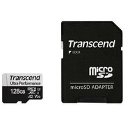  Карта памяти Transcend Ultra Perfomrance (TS128GUSD340S) 128GB microSDXC Class 10 UHS-I U3, V30, A2, (SD адаптер), TLC 