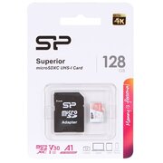  Карта памяти Silicon Power Superior (SP001TBSTXDV3V20SP) A1 1TB microSDXC Class 10 UHS-I U3 100/80 Mb/s (SD адаптер) 