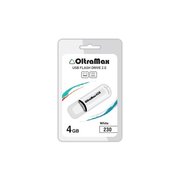  USB-флешка Oltramax OM-4GB-230-белый 