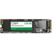  SSD CBR SSD-128GB-M.2-LT22, серия Lite 128 GB, M.2 2280, PCIe 3.0 x4, NVMe 1.3 