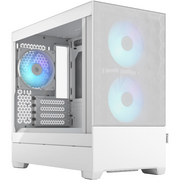  Корпус Fractal Design PoP Mini Air RGB (FD-C-POR1M-01) White TG белый без БП ATX 3x120mm 2xUSB3.0 audio bott PSU 