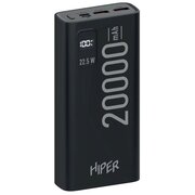  Внешний аккумулятор Hiper EP 20000 (EP 20000 Black) 20000mAh 3A QC PD 2xUSB черный 