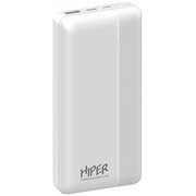  Внешний аккумулятор Hiper MX Pro 20000 (MX Pro 20000 White) 20000mAh 3A QC PD 1xUSB белый 