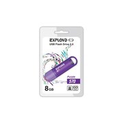 USB-флешка Exployd 8GB-570 пурпур 