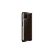 Чехол (клип-кейс) Samsung для Samsung Galaxy A12 Soft Clear Cover черный (EF-QA125TBEGRU) 