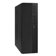  Корпус Exegate MI-301U-300 EX291270RUS (mATX/mini-ITX, 1U-F300S 4см, 1*USB+1*USB3.0, аудио, черный) 