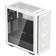  Корпус Deepcool CK560 WH без БП (R-CK560-WHAAE4-G-1), боковое окно (зак. стекло), 3xARGB LED 120мм, 1x140мм, белый, ATX 