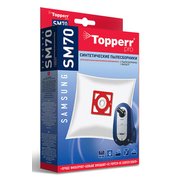  Пылесборники Topperr SM70 сверхпрочные нетканые (4пылесбор.) (1фильт.) 