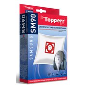  Пылесборники Topperr SM90 сверхпрочные нетканые (4пылесбор.) (1фильт.) 
