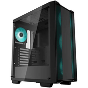  Корпус Deepcool CC560 (R-CC560-BKGAA4-G-1) (ATX, без БП, 4x120 LED Fan, Боковое окно, 1xUSB3.0, 1xUSB2.0) 