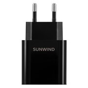  СЗУ SunWind SWWA2 (SWWA2H0100BK) 20W 3A (PD) USB-C черный 