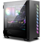 Корпус MSI MAG Vampiric 300R 2xUSB 3.0,1xType C, 1x120mm ARGB Fan, Tempered Glass Window, Brown Box 