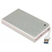  Внешний корпус для HDD/SSD AgeStar 3UB2A14 SATA II USB3.0 пластик/алюминий белый 2.5" 