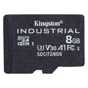  Карта памяти Kingston Industrial Temperature (SDCIT2/8GBSP) microSDHC 8Gb Class UHS-I без адаптера 