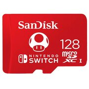  Карта памяти SanDisk (SDSQXAO-128G-GN3ZN) 128GB microSDXC Class 10 UHS-I A1 C10 V30 U3 for Nintendo Switch 100MB/s 