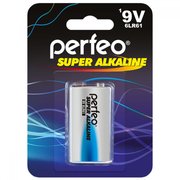  Батарейка Perfeo 6LR61/1BL Super Alkaline 