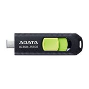  USB-флешка A-Data UC300 (ACHO-UC300-256G-RBK/GN) 256Gb Type-C USB3.2 черный/зеленый 