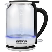  Электрочайник Polaris PWK 1753CGL белый/черный 