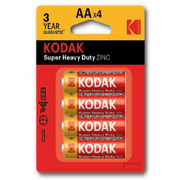  Батарейка Kodak R6-4BL Extra Heavy Duty (KAAHZ-4) 