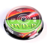  Диск DVD+R VS (VSDVDPRCB1001) 4.7 Gb, 16x, Cake Box (10), (10/200) 