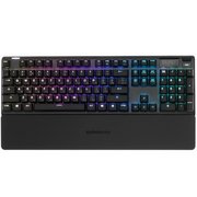  Клавиатура Steelseries Apex Pro (64626) механическая черный USB for gamer LED (подставка для запястий) 