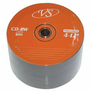  Диск CD-RW VS (VSCDRWB5003) 700 Mb, 12x, Bulk (50), (50/600) 