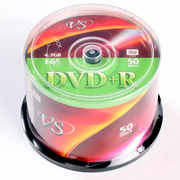  Диск DVD+R VS (VSDVDPRCB5001) 4.7 Gb, 16x, Cake Box (50), (50/250) 