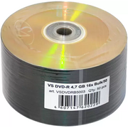  Диск DVD+R VS (VSDVDPRB5003) 4.7 Gb, 16x, Bulk (50), (50/600) 