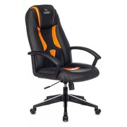  Кресло Zombie 8 Orange эко.кожа черный/оранжевый 