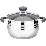  Кастрюля LARA Mercury LR02-473 нерж 4.9л 